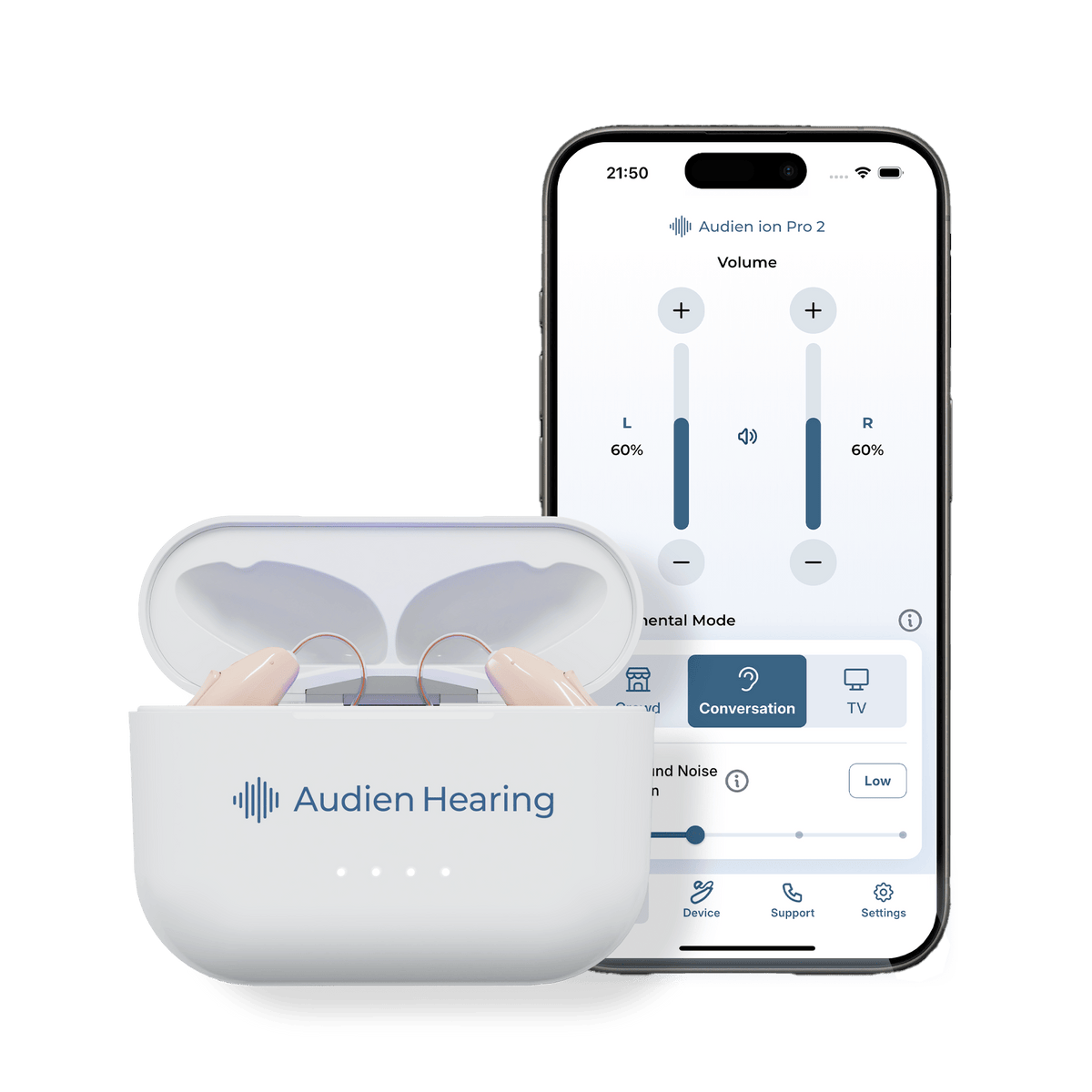 Audien ION Pro 2 OTC Hearing Aids - Trade In
